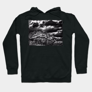 Point Me In The Direction Of Albuquerque – Black And White Hoodie